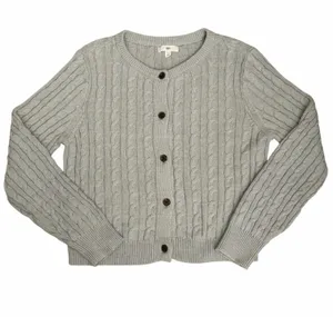 BP. Button Front Cotton Blend Grey Cardigan Size XSmall thumbnail 1