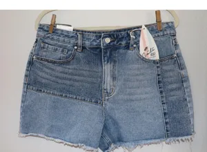Cali 1850 High Rise Denim Shorts thumbnail 2