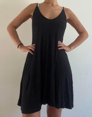 Guess Black Dress Flowy thumbnail 1