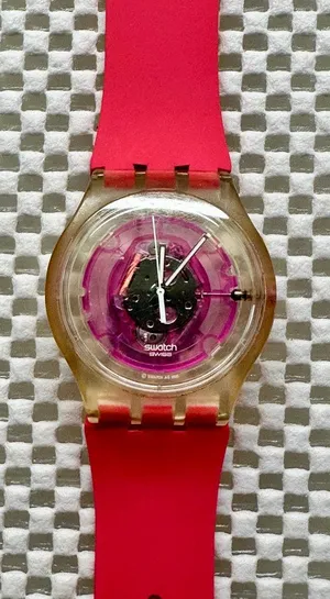 Swatch Watch Jelly in Jelly Pink Sea SUJK103 Vintage 2006 thumbnail 1