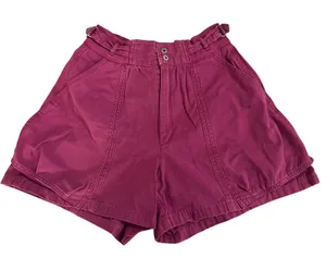 VTG‎ Esprit Sport Pink High Rise Shorts Women's 26 Paperbag Cotton 90s Y2K thumbnail 1