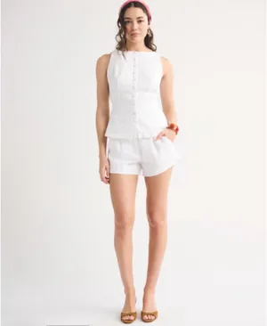 Abercrombie 100% Linen shorts thumbnail 2