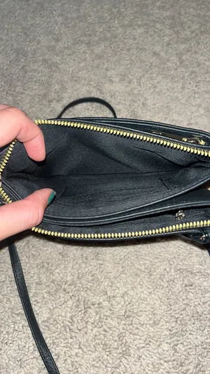 Basic Black Crossbody Bag thumbnail 7