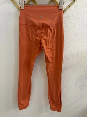 Lululemon Athletica Align Pant II 25" Cool Rustic Coral 6 Leggings thumbnail 6