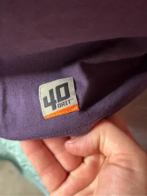 Duluth Trading Co Women's Short-Sleeve Pocket Tee - Deep Purple thumbnail 3