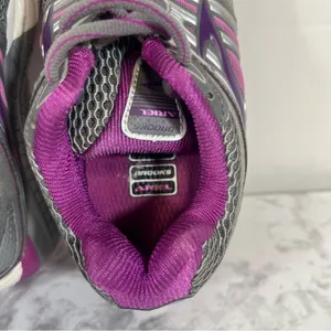 Brooks Ariel 14 Women's Shoe Purple and Silver Size 6 #958 thumbnail 8