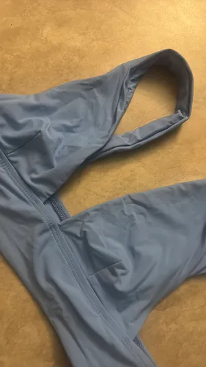 Vicious Young Babes Bathing Suit Top Blue thumbnail 3