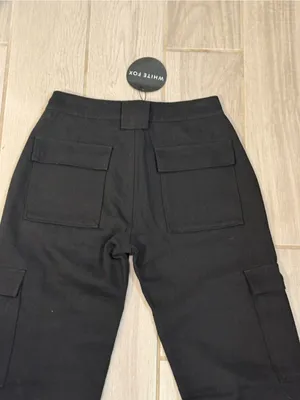 White Fox Boutique Black Cargo Jeans thumbnail 7