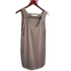 ‎Sen Sleeveless Boat Neck Blouse Size 1 Brown thumbnail 2