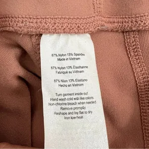 Alo Yoga Ultimate Stripe Mesh Leggings Pink Rosewater Athletic Pants Size S thumbnail 9