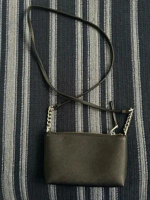 Calvin Klein Black Crossbody Bag with Chain Strap thumbnail 2