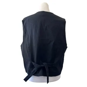 Vintage ‘90s Karen Scott Y2K Millennium Beaded Sequined Embroidered V-Neck Vest thumbnail 7