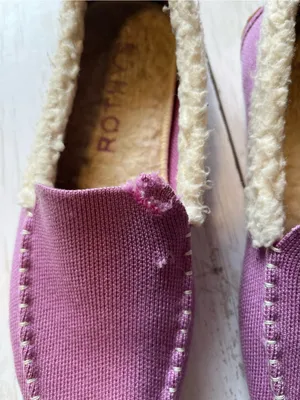 Rothys “Limited Edition” Lavender Merino Slipper Size 8 thumbnail 2