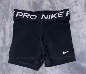 Nike Black  pro workout/ athletic shorts thumbnail 4