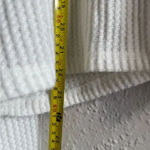 Hollister White Textured Hoodie Size XL – Southern California West Coast Logo thumbnail 8