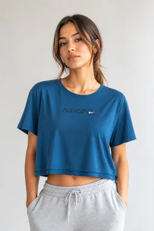 Nike Blue Dri-Fit XL Short Sleeve T-Shirt thumbnail 1