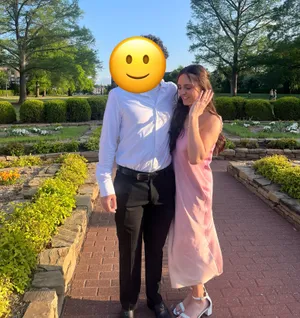 Satin Midi Dress (pink & yellow) thumbnail 5