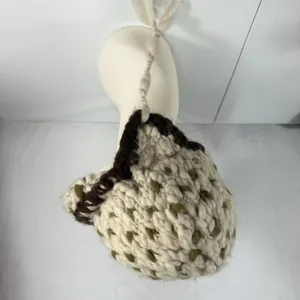 NIRVANA DESIGNS Nepal Cable‎ Knit Wool Trapper Hat With Faux Fur Unisex Grunge thumbnail 7