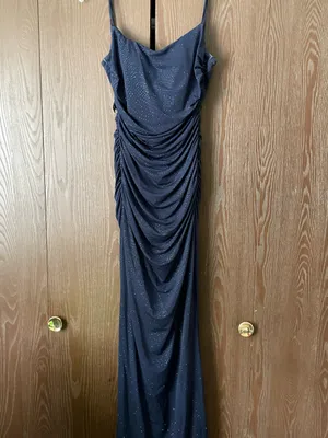 Windsor Prom Dress Navy Blue thumbnail 3