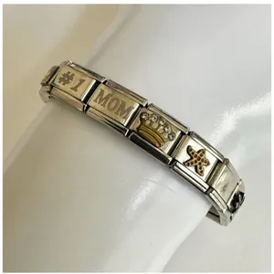 LinQ stainless steel link bracelet Silver thumbnail 2