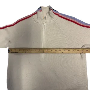 Marine Layer Archive Invierno Quarter Zip Sweater Size Small thumbnail 7