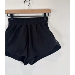 Lululemon Womens Shorts Black Track That High Rise Lined Athletic Stretch Size 4 thumbnail 7