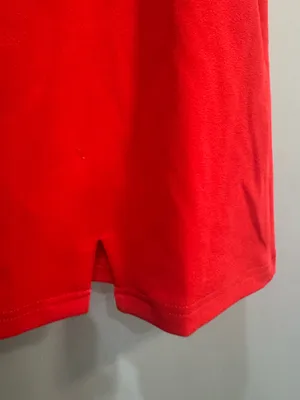 Red Unbranded Square Neck Mini Dress Size L EUC thumbnail 5