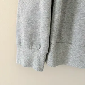 NATION LTD Barbie Off The‎ Shoulder Top Heather Grey Size Large 100% Cotton thumbnail 8