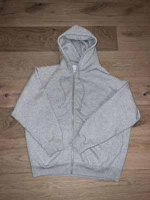 Brandy Melville oversized gray hoodie thumbnail 1