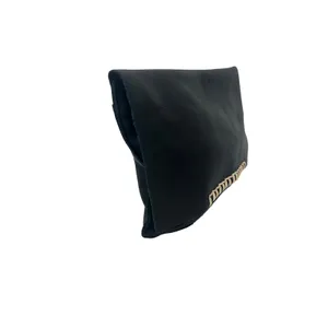 Anthropologie Black Leather Foldover‎ Clutch Bag thumbnail 6