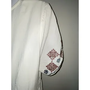 Piper And Scoot L Dress Women’s Cream Floral Embroidered Maxi Cottage Core thumbnail 11