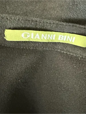 Gianni Bini Olive Green Faux Suede Back Zip Short Shorts Size L thumbnail 4