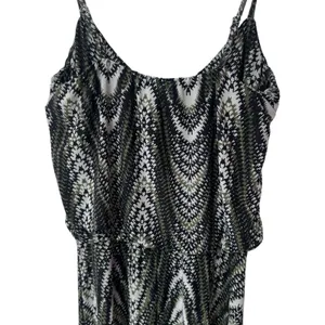 Y2K Seductions by Sirens Geometric‎ Print Maxi Dress Coastal Travel Resort XS thumbnail 7