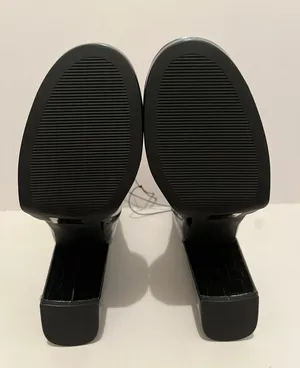 Maya Black Croc Embossed  Platform Boot thumbnail 7