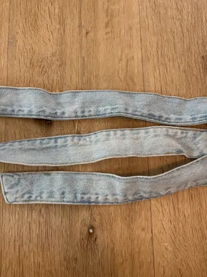 Light Blue Denim Belt thumbnail 2