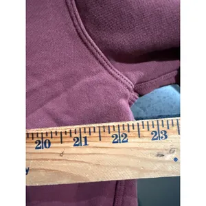 Lululemon Perfectly Oversized Crewneck Sweatshirt Red Terracotta Pullover Mens S thumbnail 5