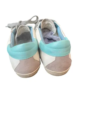 Golden Goose Women's Super-Star with suede star and blue heel tab 40 thumbnail 8