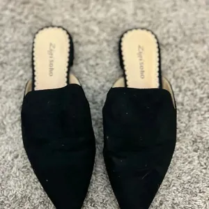 Suede mules Black Size 7.5 thumbnail 1