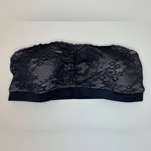 Maidenform Women’s Dream Lace Bandeau Black Bra Size‎ S thumbnail 8