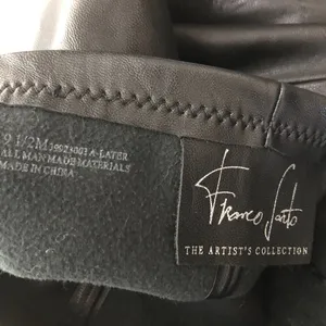 Franco Sarto Artise Over The Knee Boots Black Leather 9.5 thumbnail 8