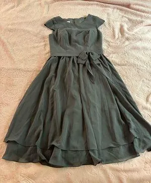 Grey midi jj’s house dress thumbnail 1