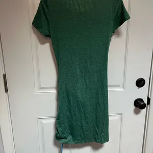 Cupshe‎ NWT green casual dress size small side ruched , cover up thumbnail 5