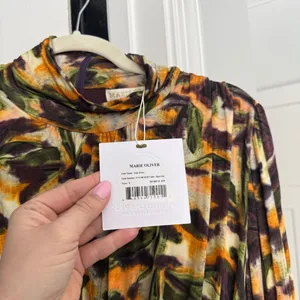 NWT Marie‎ Oliver Yale Dress New Tiger Lily Long Sleeve thumbnail 5