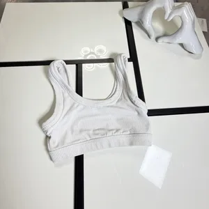 🤍 Alo Yoga Ribbed Wellness Bra - White | Size XS thumbnail 5