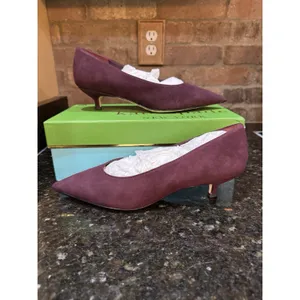 Kate Spade New York Deep Russet Dale suede pumps featuring a pointed toe Size 8 thumbnail 2