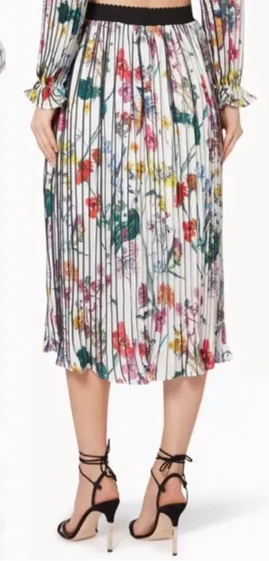 Elliatt Revolve Luxury‎ Paradox Pleated Midi Skirt Small S thumbnail 1