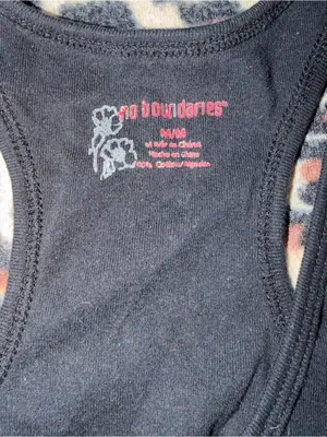 2000s vintage style bedazzled bling fitted tank top LIVE ROCK SLEEP graphic tank thumbnail 6