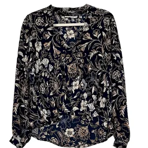Lush Women’s Small Floral Blouse with Chocker thumbnail 1