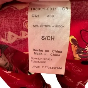 Disney Mickey Mouse Scrub Uniform‎ Shirt thumbnail 6