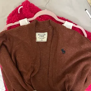 Vintage Abercrombie & Fitch Cardigan Size Medium Front Pockets‎ Rust Orange thumbnail 5